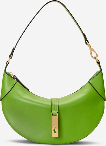 Polo Ralph Lauren - Bolso de hombro en verde: frente