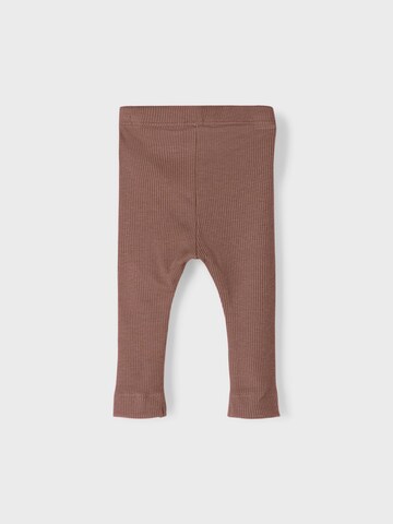 Skinny Pantaloni 'Kab' di NAME IT in marrone