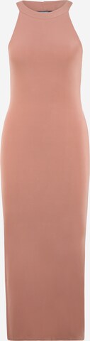 Missguided Petite Dress 'HALTER' in Pink: front