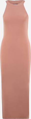Missguided Petite Kleid 'HALTER' in Pink: predná strana