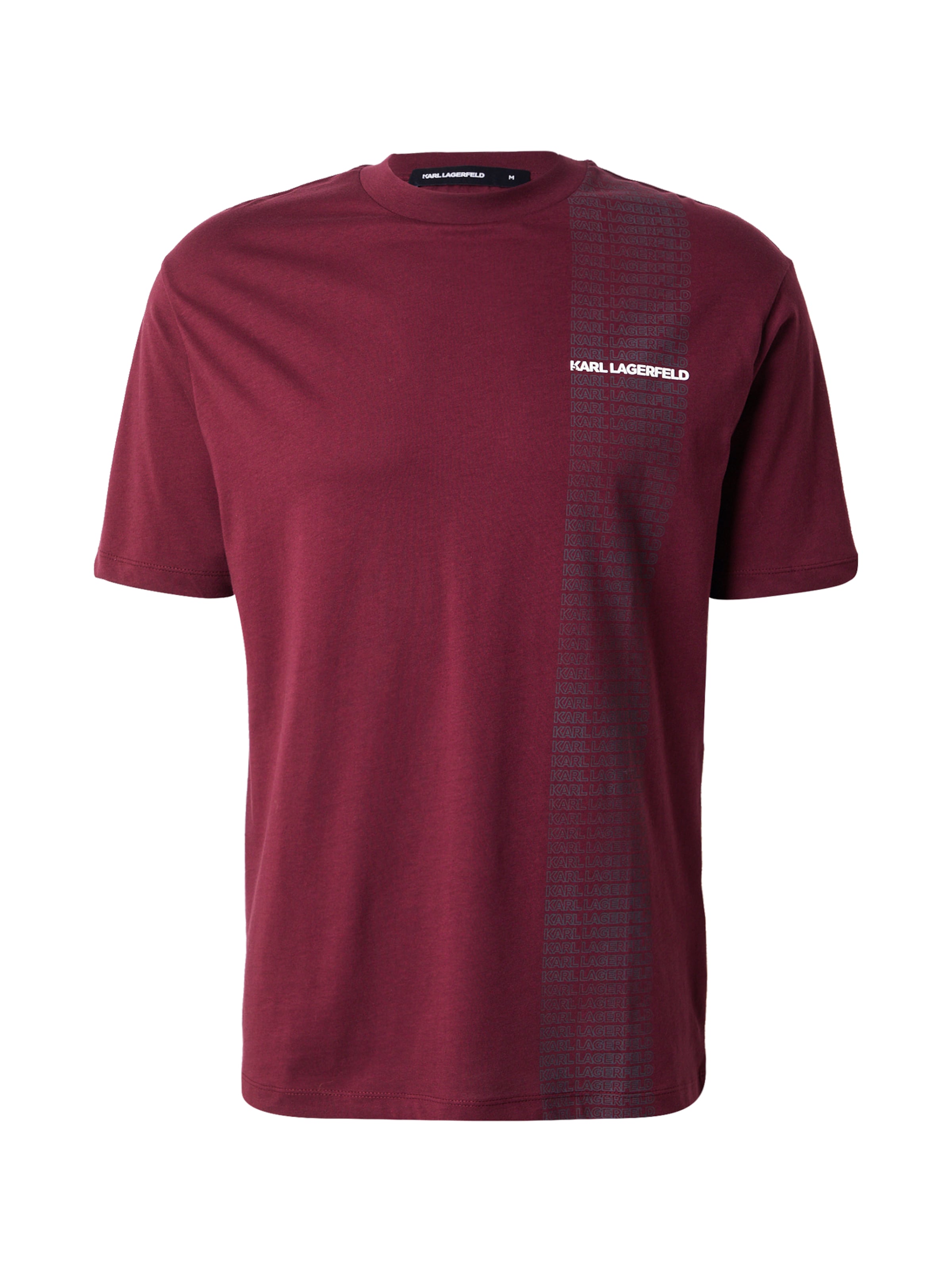 Karl Lagerfeld Тениска в червено: отпред
