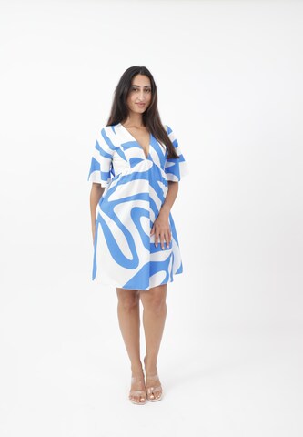 Robe Elara en bleu