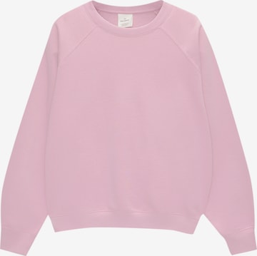 Pull&Bear Sweatshirt in Purple: front