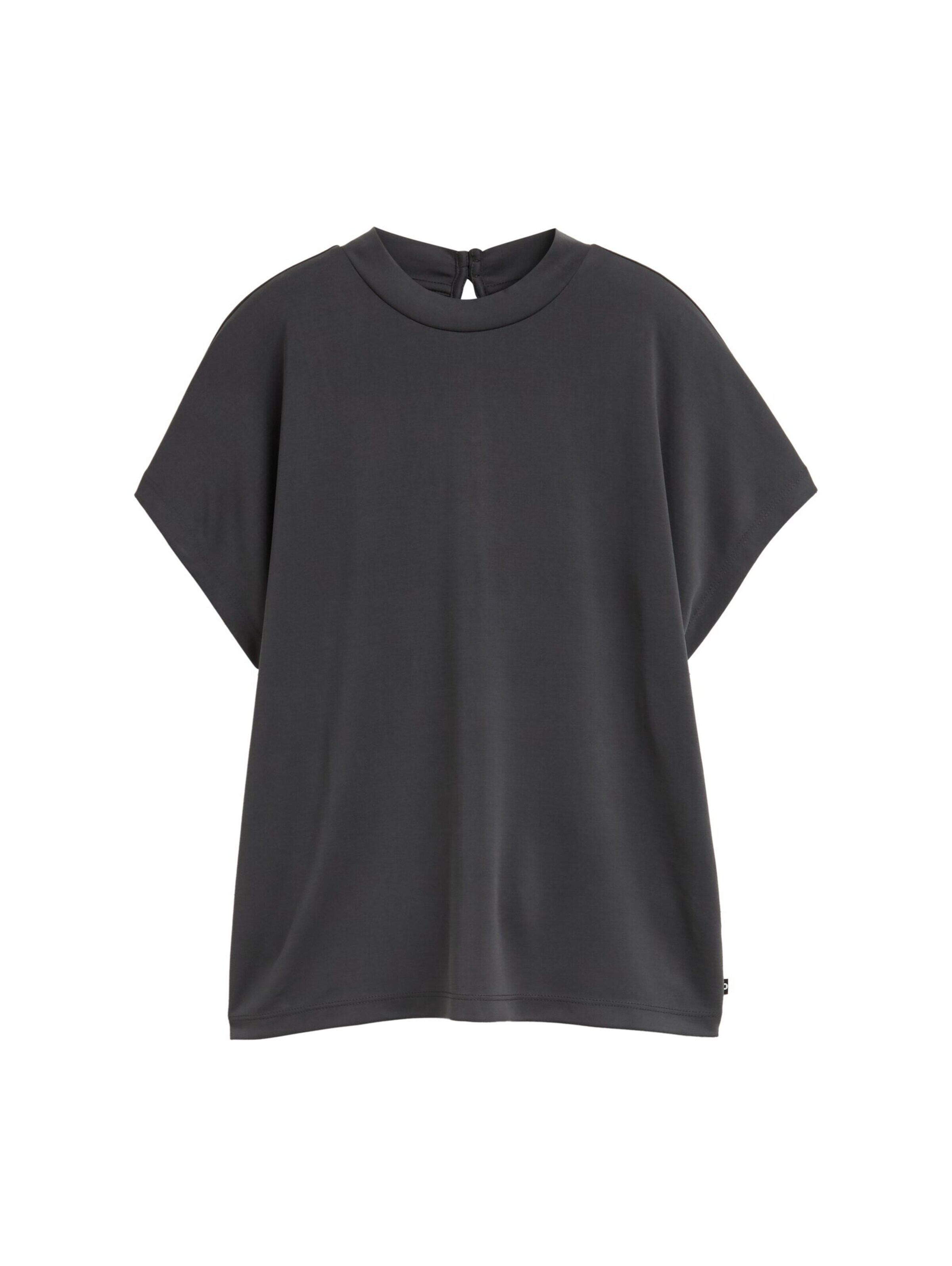 TOM TAILOR DENIM Shirt in Black: front