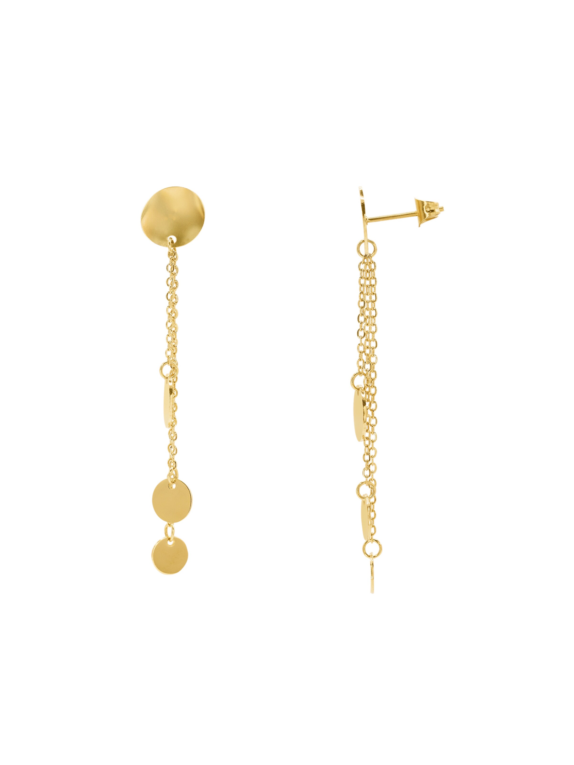 Boucles d'oreilles 'Clauda' Heideman en or