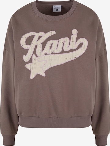 Karl KaniSweater majica - siva boja: prednji dio