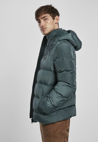 Urban Classics Winter Jacket in Green