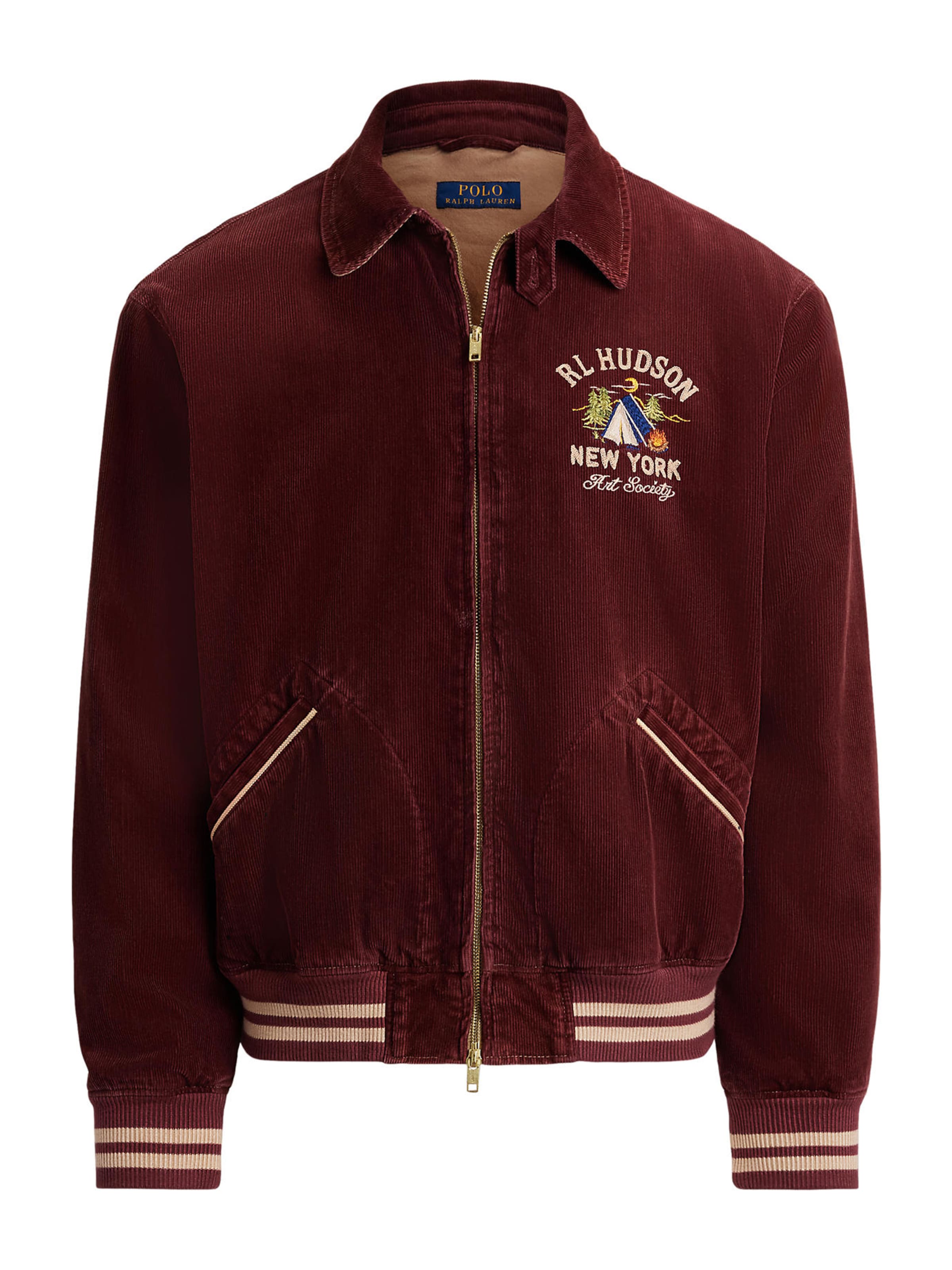 Polo Ralph Lauren - Casaco meia-estação 'WALE' em vermelho: frente