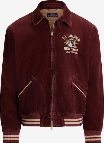 Polo Ralph Lauren Välikausitakki 'WALE' värissä punainen: etupuoli