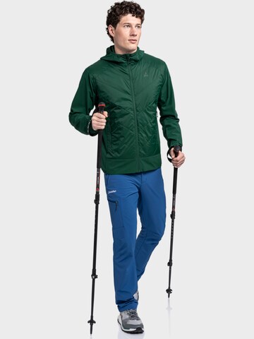 Schöffel Outdoorjas 'Hiking Hybrid Jk' in Groen