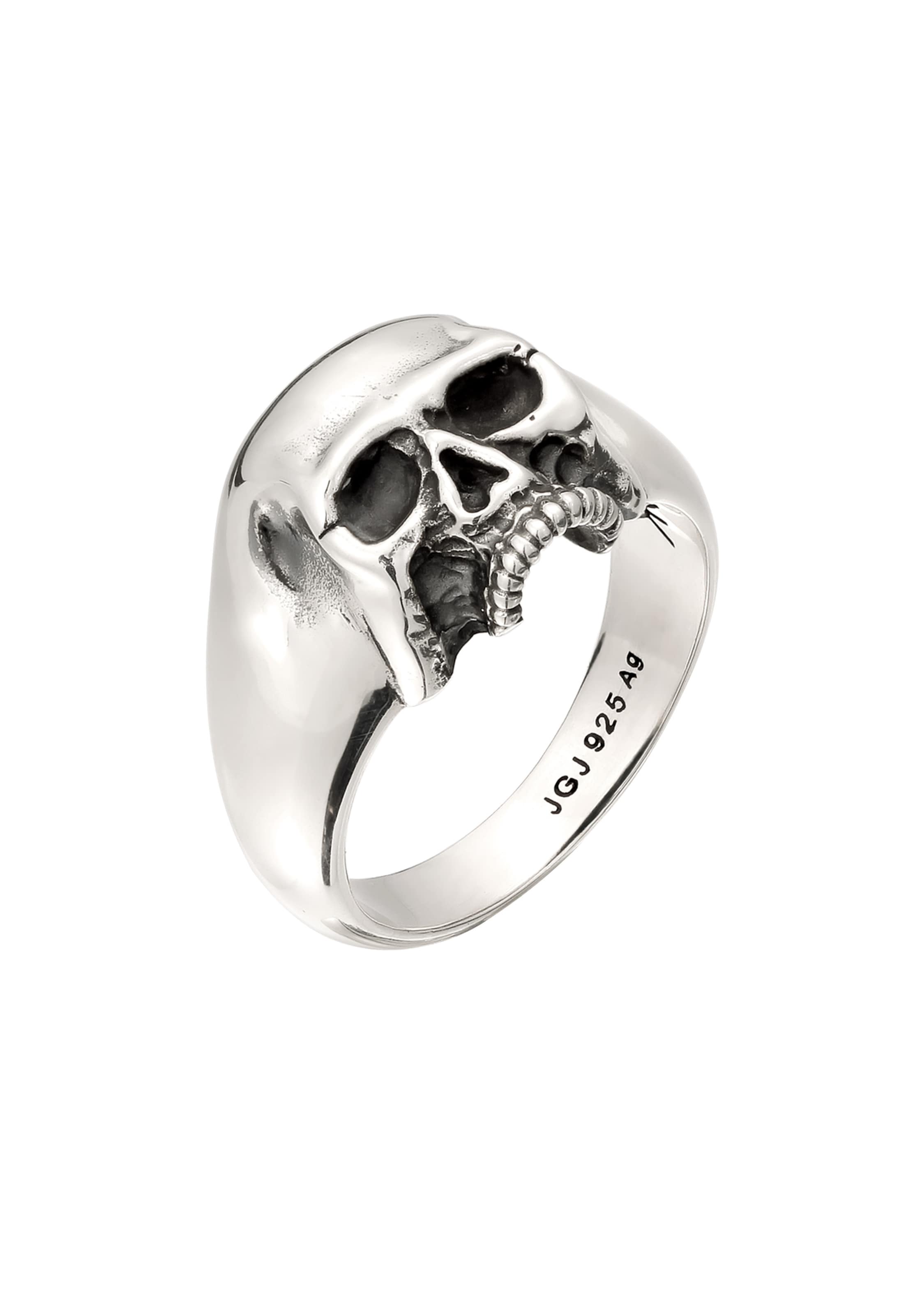 KUZZOI Ring in Silber: Vorderseite