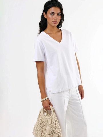 T-shirt Busem en blanc
