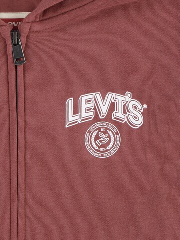 LEVI'S ® Sweatjacka i röd