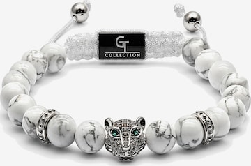 GT Collection Náramek 'LEOPARD' – bílá: přední strana