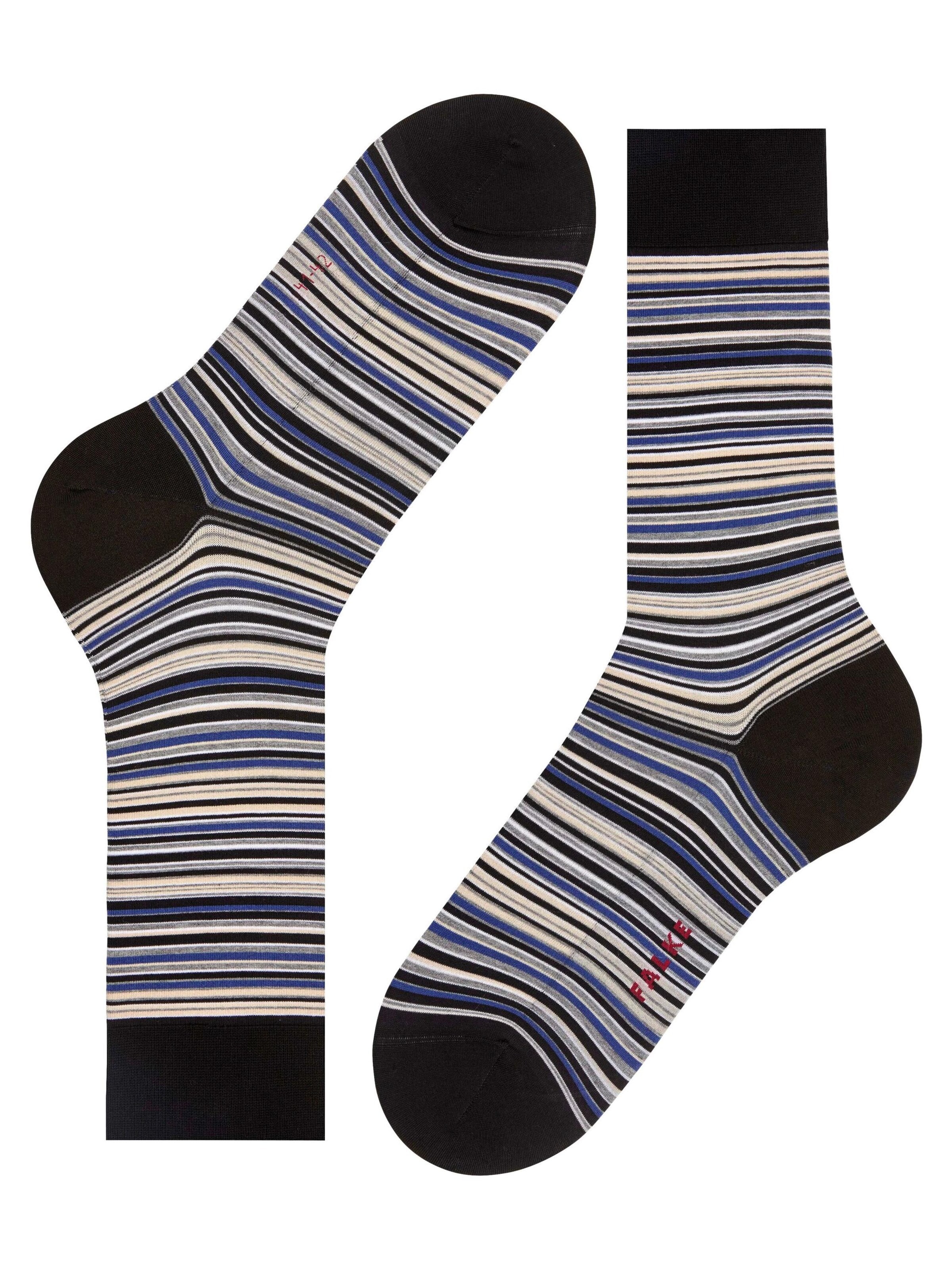 FALKE Socken 'Microblock'‌‌‌‌‌‌‌‌ in Schwarz