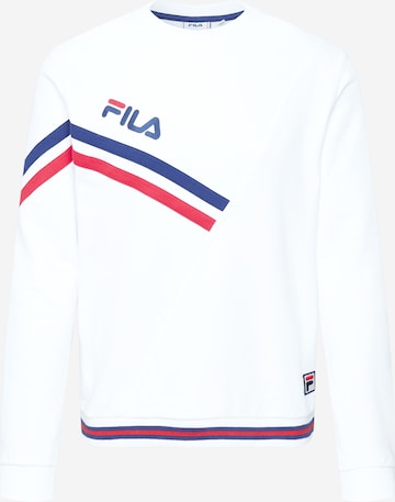 FILA Sweatshirt 'Zeitz' in Weiß: predná strana