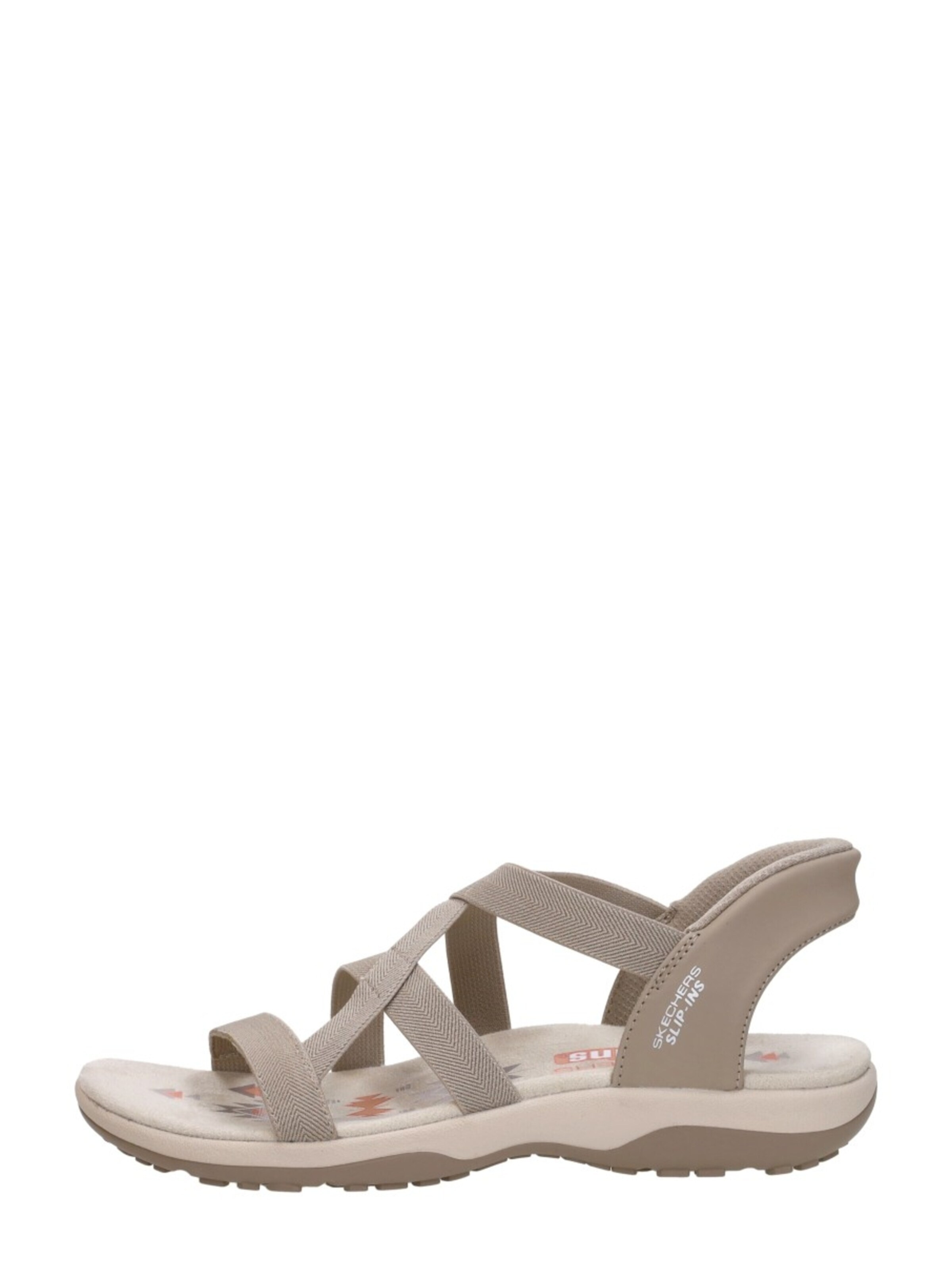 SKECHERS Sandal 'Slip-Ins: Reggae Slim' in Grey: front