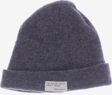 Nudie Jeans Co Hut oder Mütze One Size in Grau: predná strana