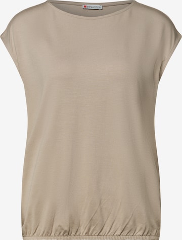 STREET ONE Shirt in Beige: Vorderseite