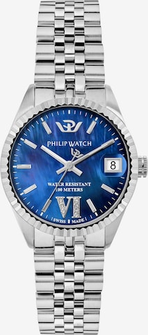 Philip Watch Analoguhr in Silber: Vorderseite