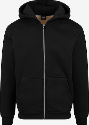 Giacca di felpa di Urban Classics in nero: frontale