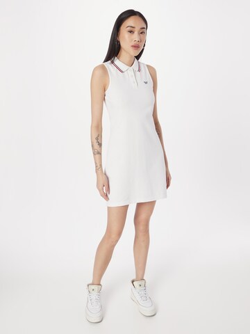 Robe Superdry en blanc : devant