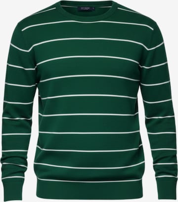 Ombre Sweater in Green: front