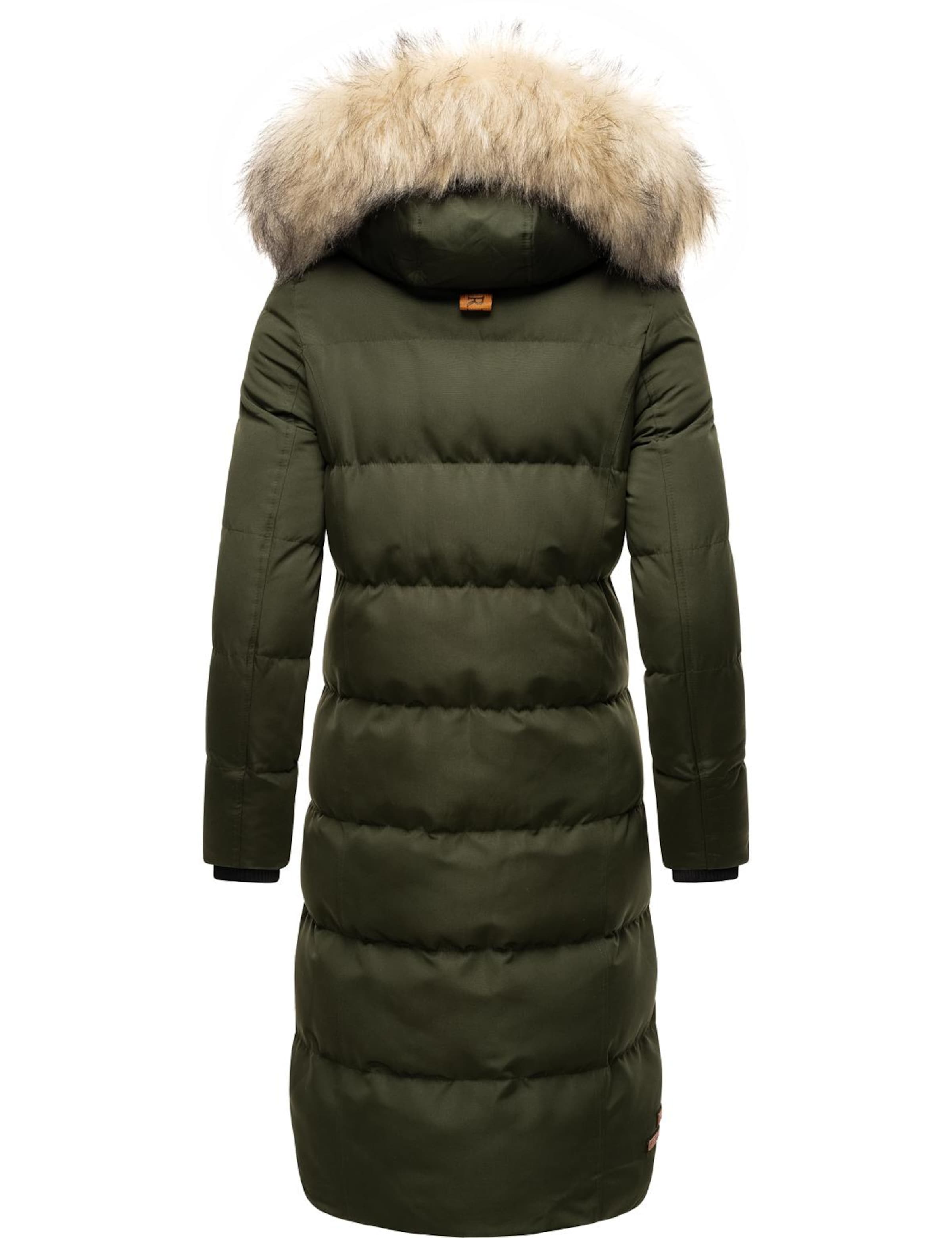 Manteau d’hiver 'Schneesternchen' MARIKOO en vert