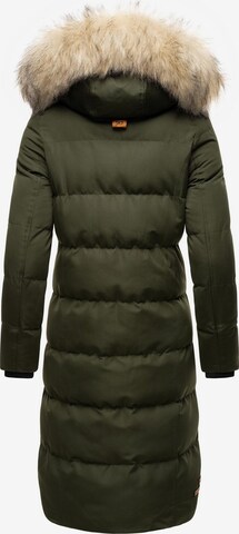 MARIKOO Winter coat 'Schneesternchen' in Green