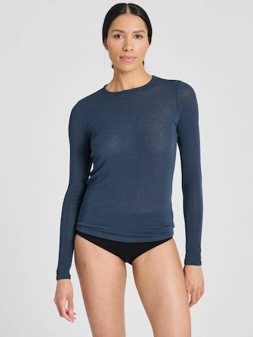 Haut 'Thyra' Gai+Lisva en bleu : devant