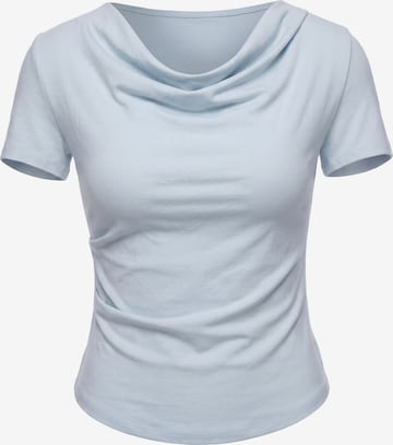 faina - Camiseta en azul: frente