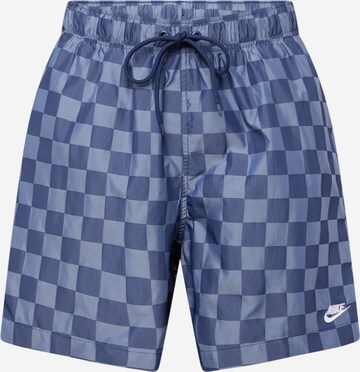 Nike Sportswear - regular Pantalón 'CLUB' en azul: frente