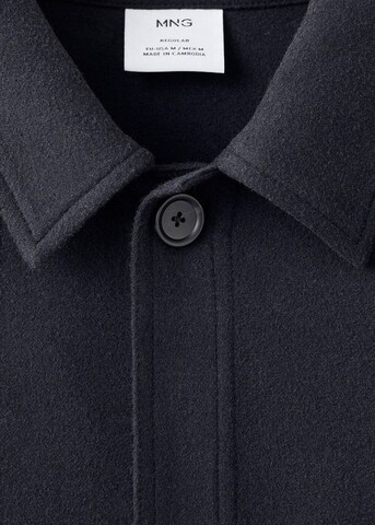 MANGO MAN Comfort Fit Übergangsjacke 'Alludia' in Blau