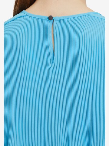 Betty Barclay Schlupfbluse mit Plissee in Blau