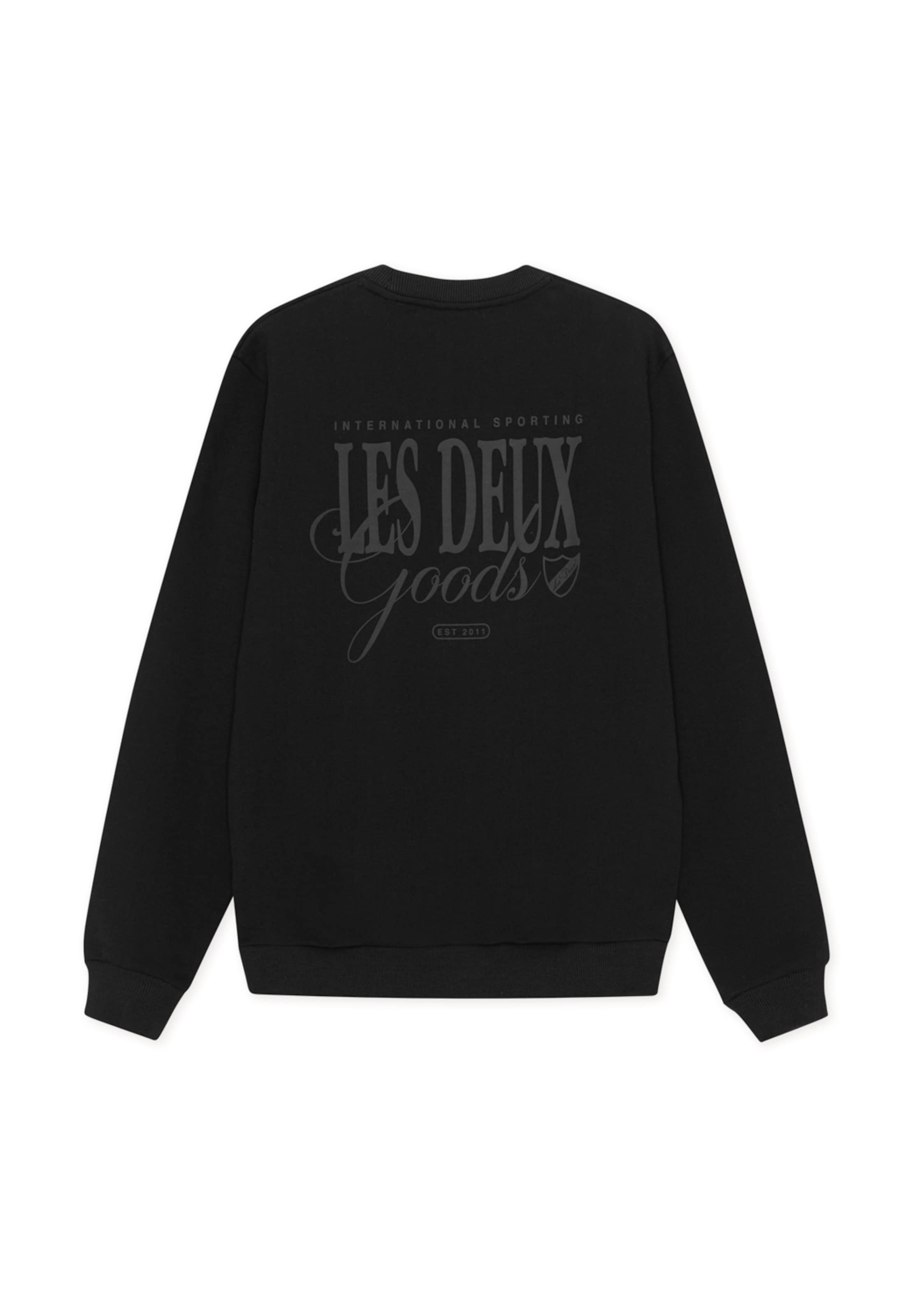 Les Deux - Sudadera 'Goods' en negro