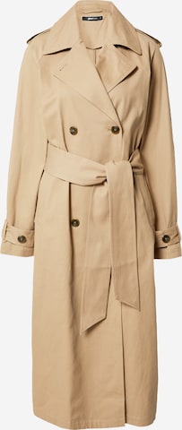 Manteau mi-saison 'Bianca' Gina Tricot en beige : devant