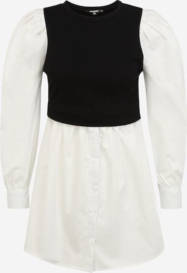Missguided (Petite) Kleid in schwarz / weiß, Produktansicht