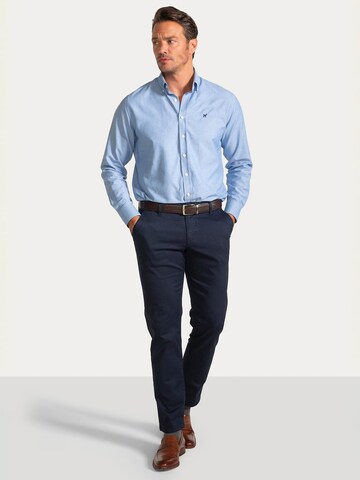 Coupe regular Chemise business 'Oxford' Williot en bleu