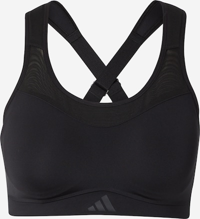 ADIDAS PERFORMANCE Sport-BH 'Tlrdim' in dunkelgrau / schwarz, Produktansicht