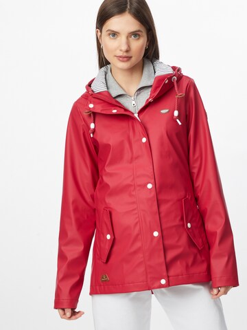 Veste fonctionnelle 'Marge' Ragwear en rouge : devant