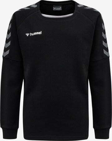 Hummel Sportsweatshirt 'Authentic' in Schwarz: predná strana