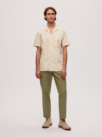 Regular fit Camicia 'Meo' di SELECTED HOMME in beige