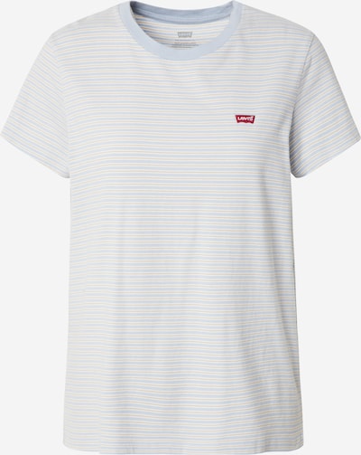 LEVI'S ® T-Shirt in dunkelbeige / hellblau / rot / offwhite, Produktansicht