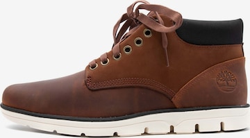 TIMBERLAND - Botas chukka 'Bradstreet' em castanho: frente