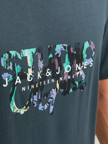 JACK & JONES قميص 'SILVER LAKE' بلون أزرق