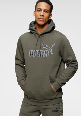 PUMA Sweatshirt in Grün