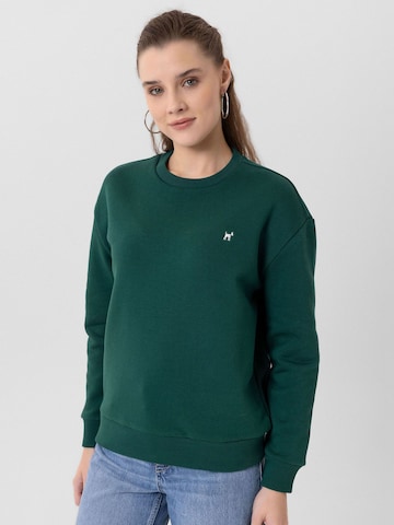 Williot Shirts 'Luna' i grøn: forside