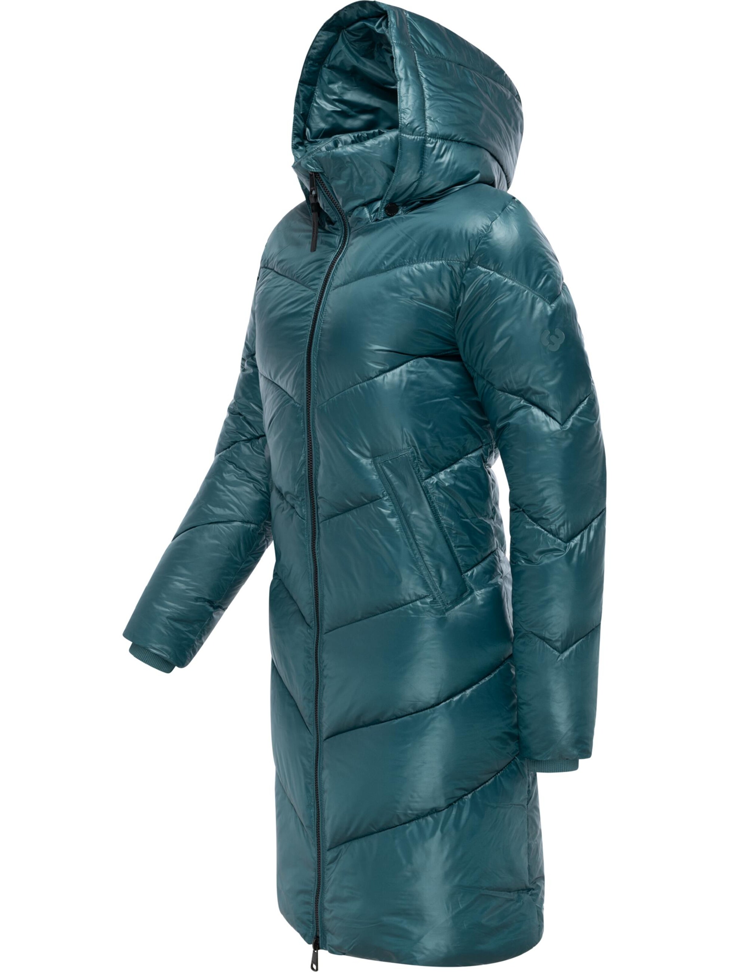 Ragwear Płaszcz zimowy 'Rebelka Youmodo' w kolorze zielony