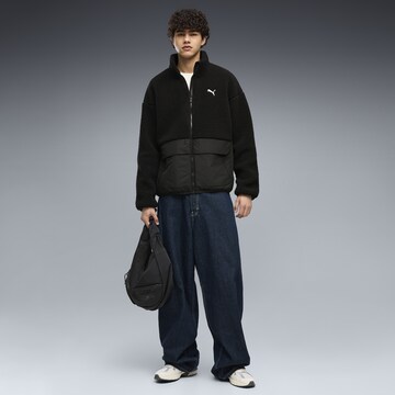PUMA Sportjacke 'Hybrid Re:Fibre' in Schwarz