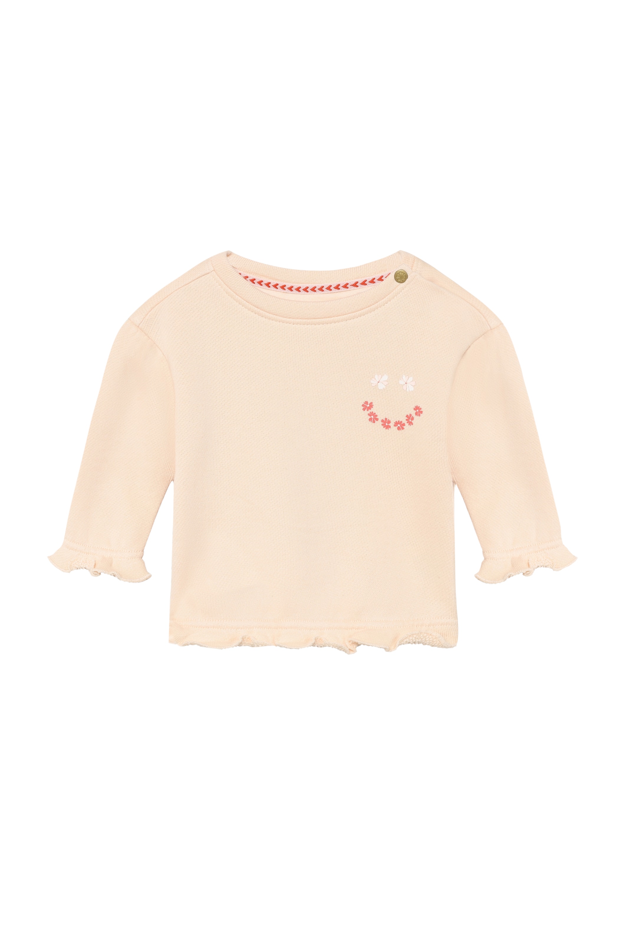 Noppies Sweatshirt in Beige: voorkant